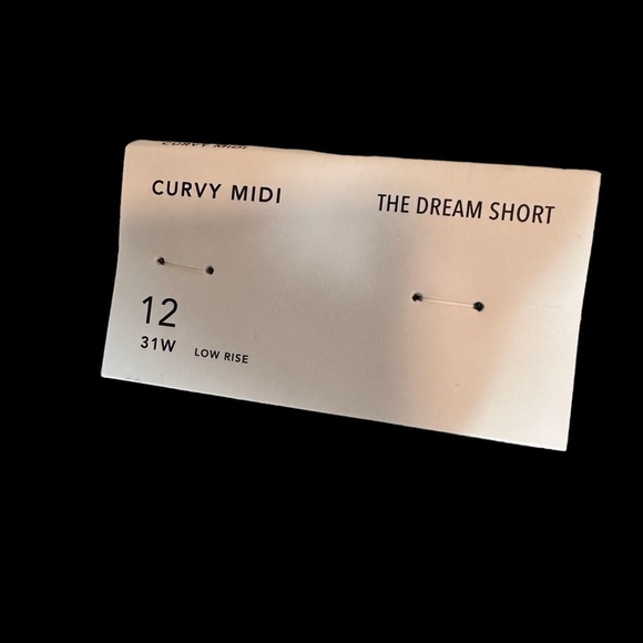 AMERICAN EAGLE 🦅 Curvy MIDI, The Dream Short, Women's Size 12, Distressed, NWT. - Picture 5 of 6